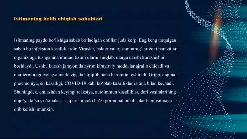 Isitmaning gipertermiyadan farqlovchi xossalari 4