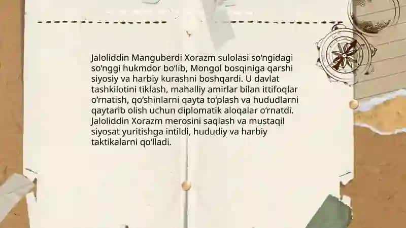 Jaloliddin Manguberdi vatan himoyachisi 4