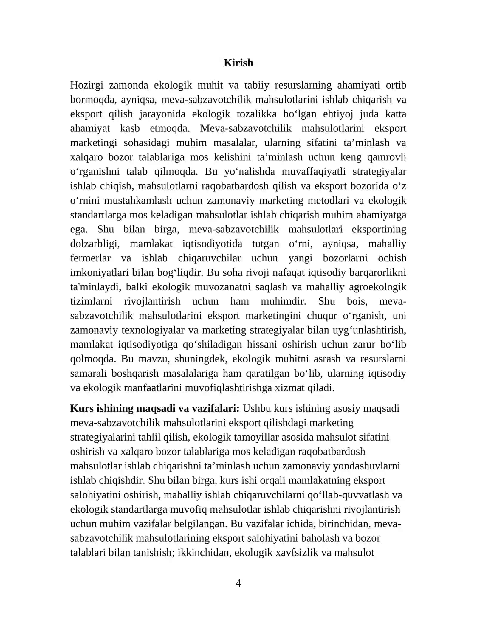 Meva-sabzavotchilik mahsulotlarini eksport marketingi 4