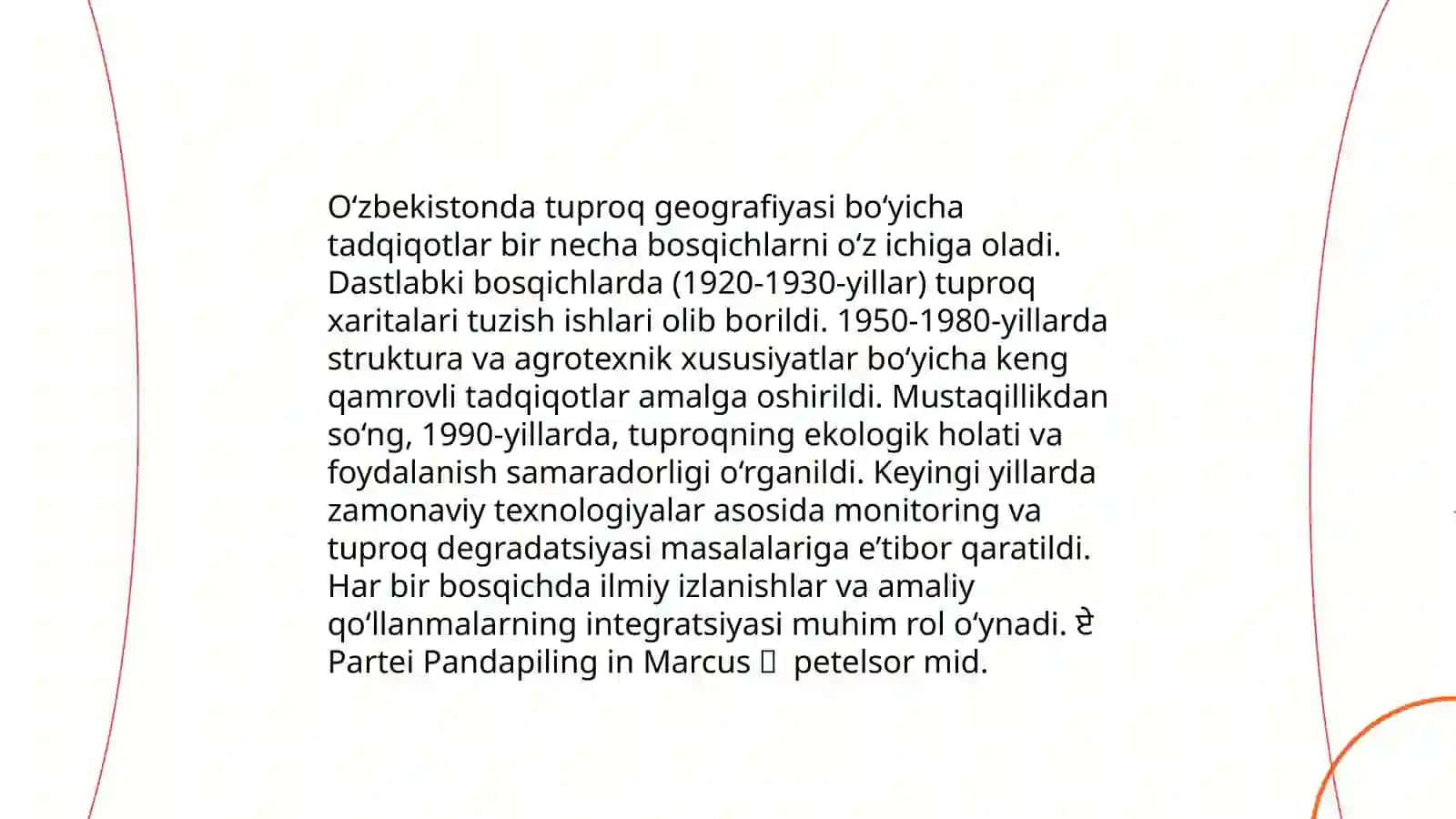 O'zbekistonda "Tuproqlar geografiyasi fanining rivojlanishi 4