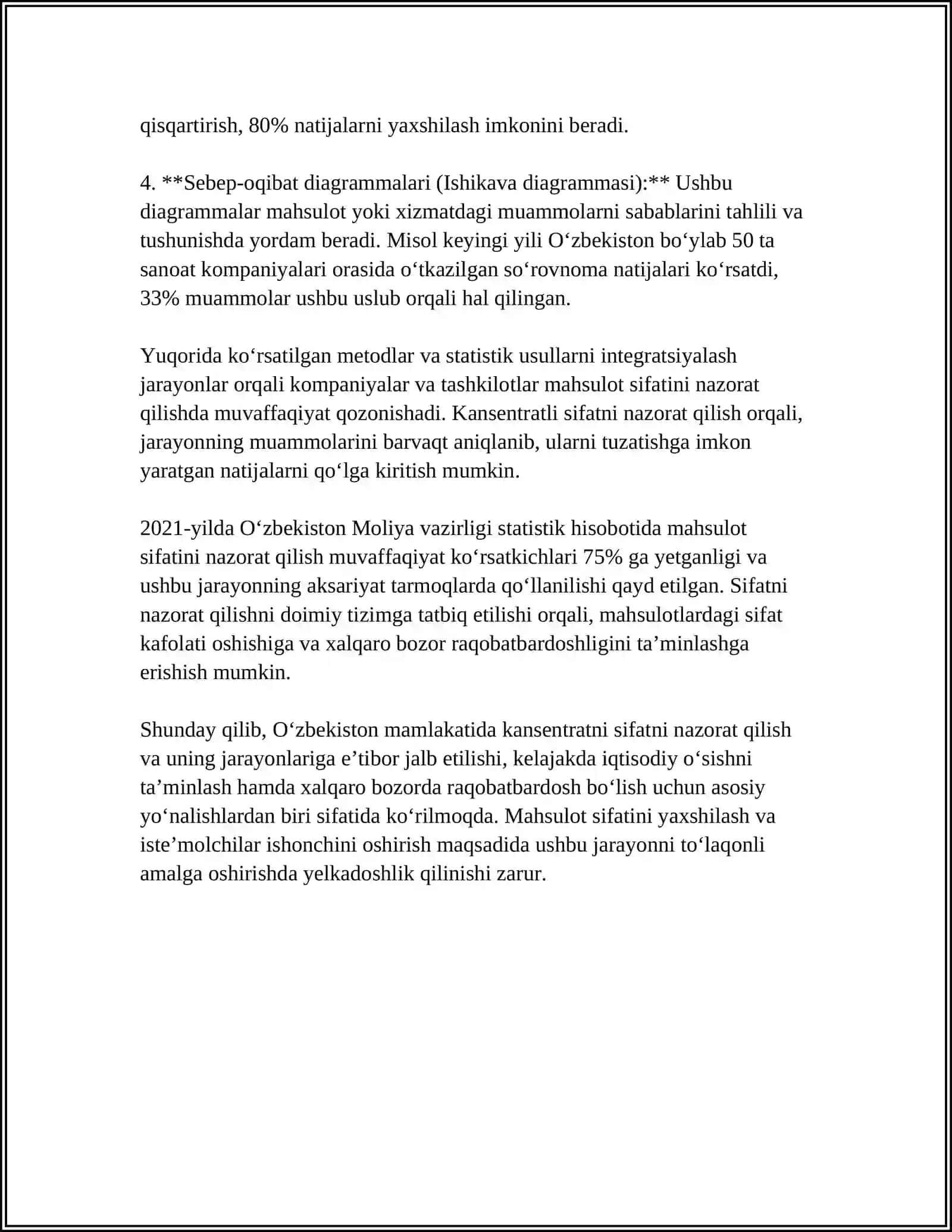 KANSENTRATNI QUYUQLASHTIRISH JARAYONLARNI AVTOMATLASHTIRISH 4