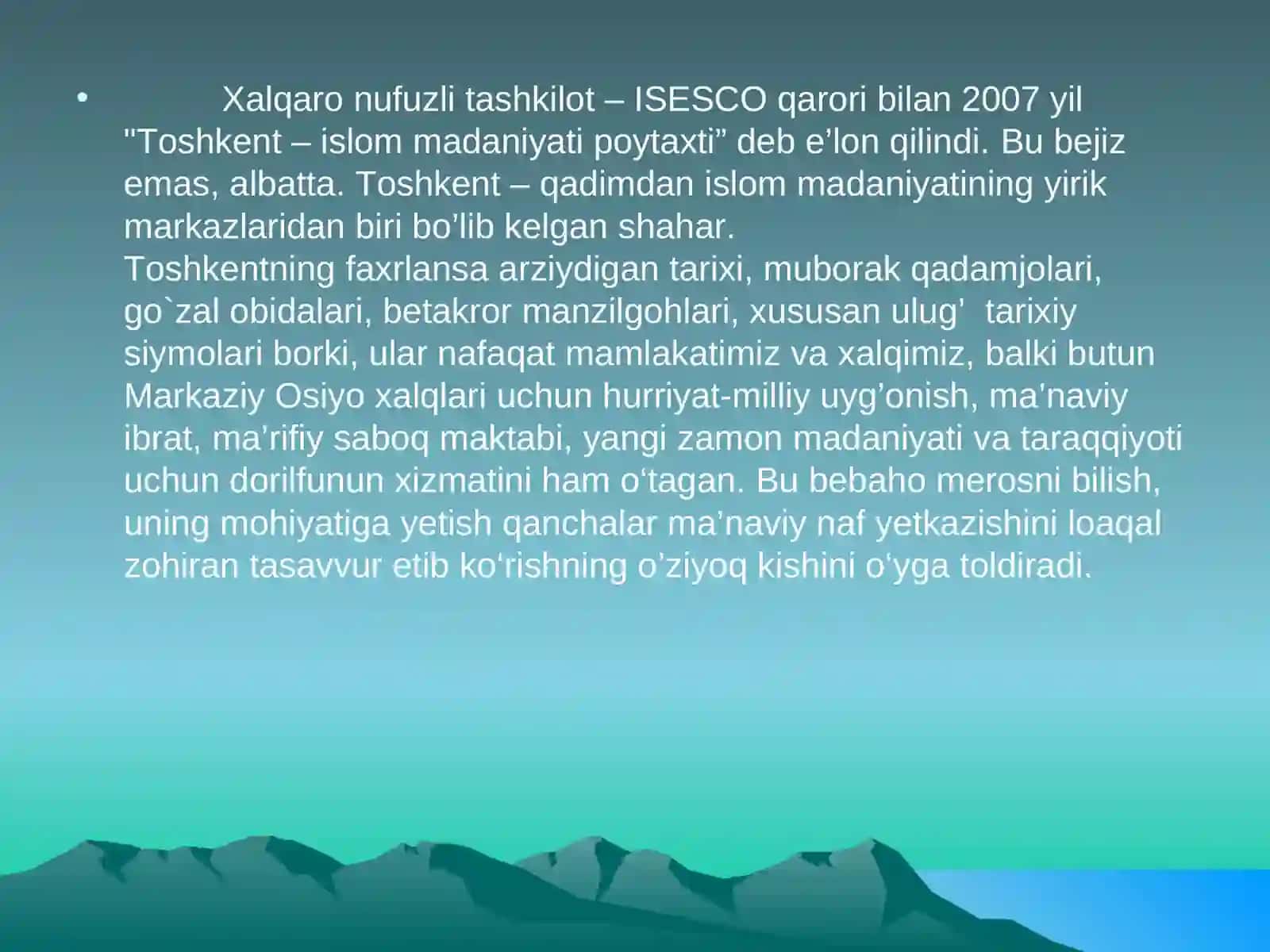 Vatanimiz tarixini o‘rganishda tarixiy obidalarning o‘rni 4