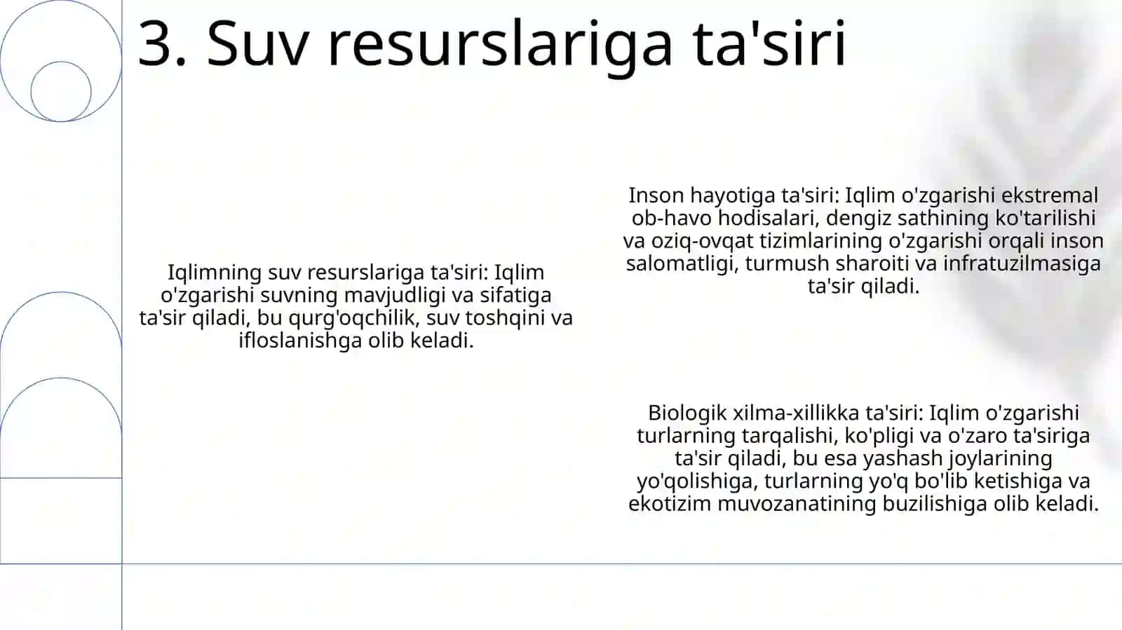 Iqlim O'Zgarishining Inson, O'Simlik Va Hayvonot Hayoti Va Faoliyatiga Ta'Siri 4