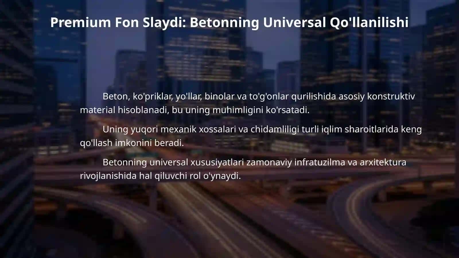 Betonning mexanik xossalari 4