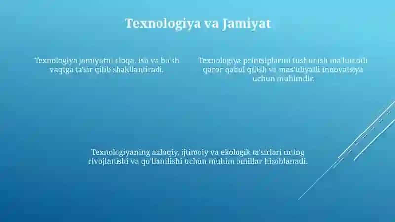 Texnologiya fani nazariyasining asosiy negizlari 4