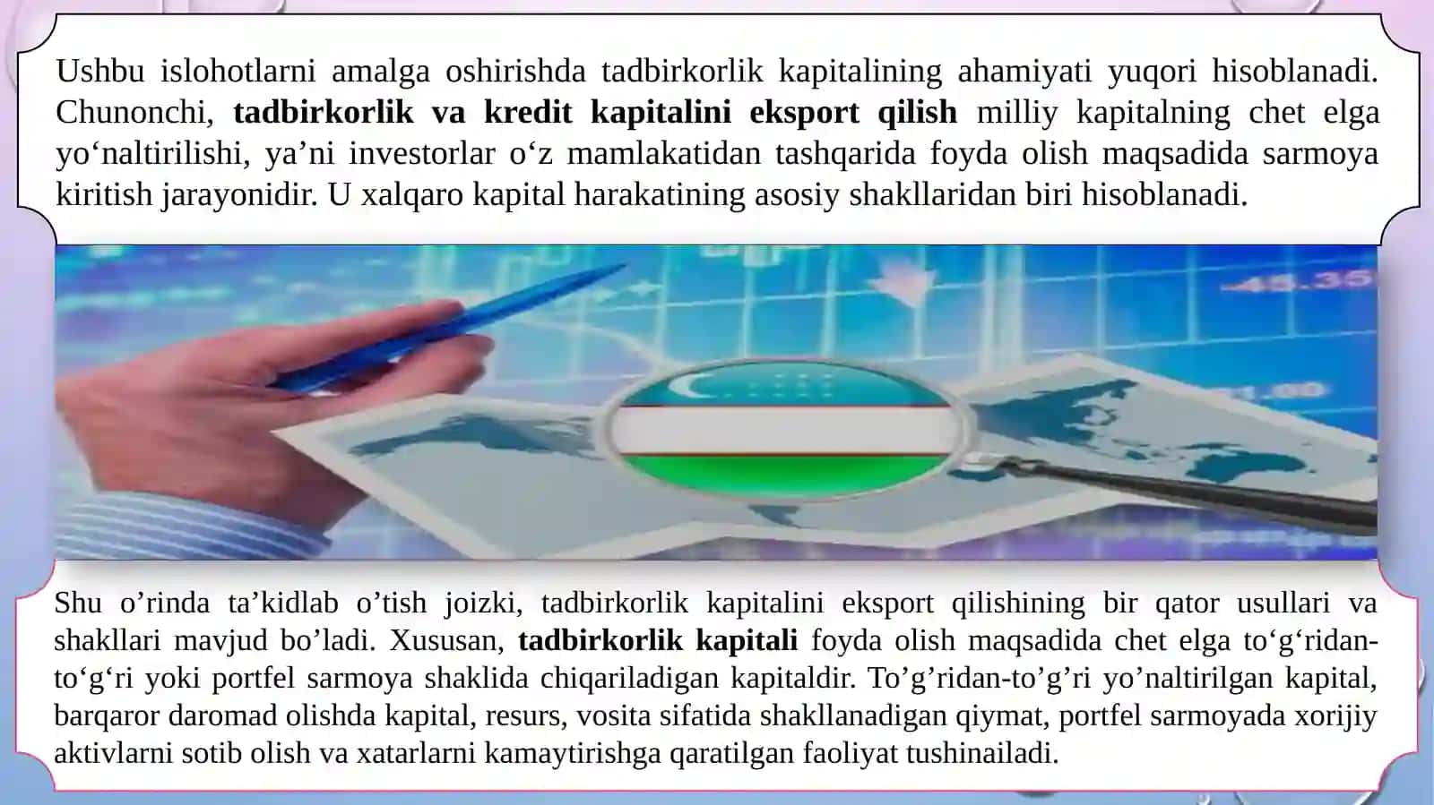 Xalqaro kapital harakati 2 4