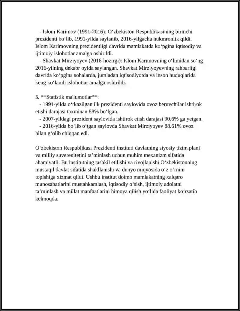 O‘zbekiston Respublikasi Prezidenti instituti 4