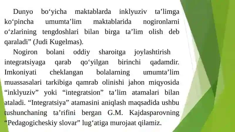 INKLYUZIV TA’LIM 4