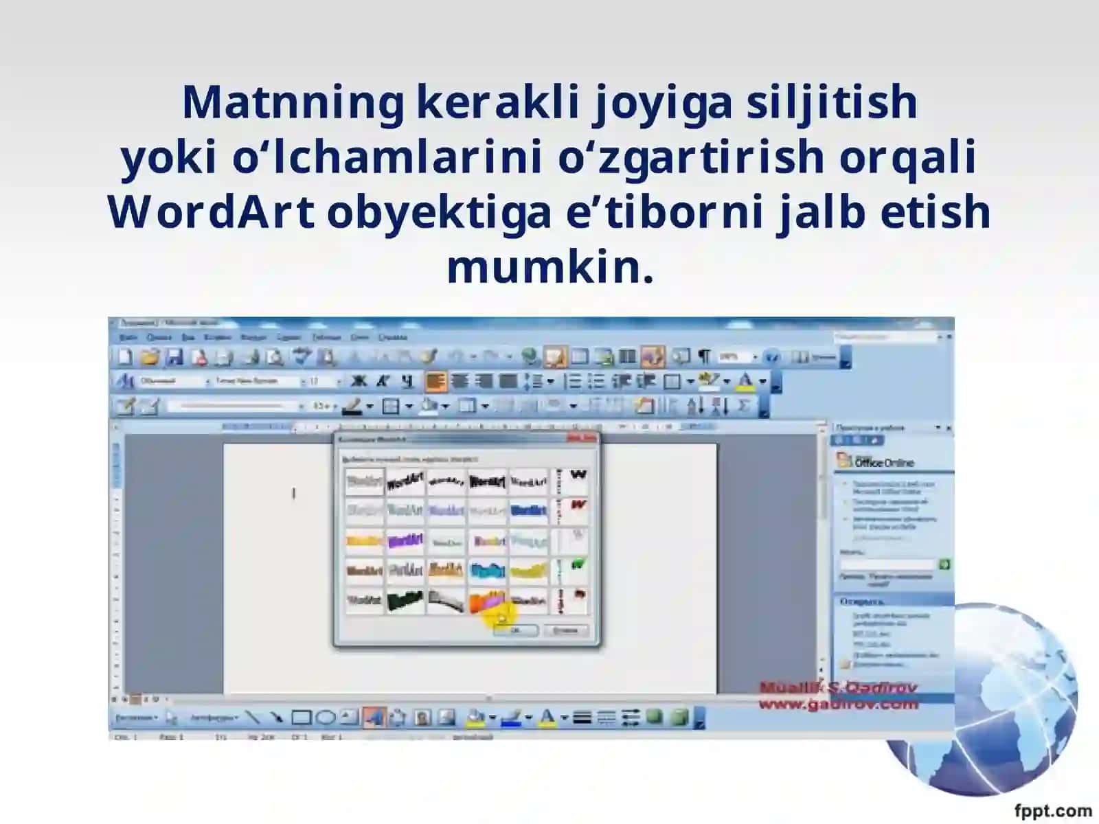WordART obyekti 4