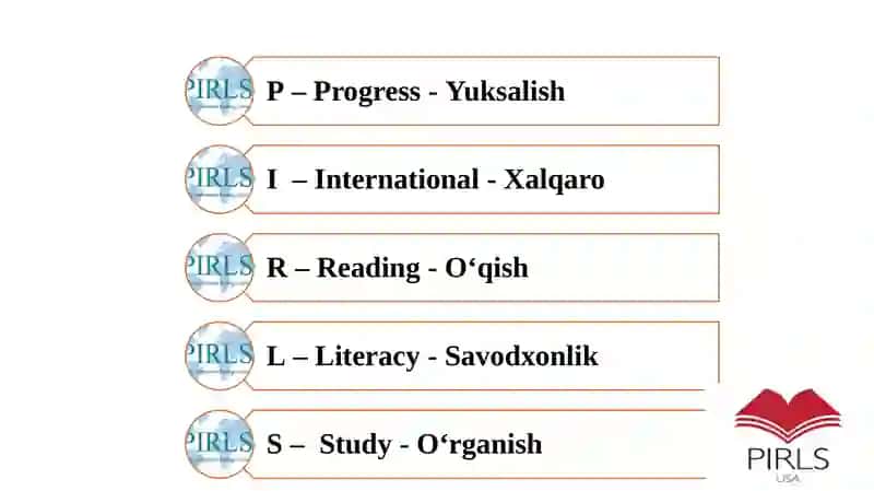 PIRLS xalqaro baholash dasturi 4