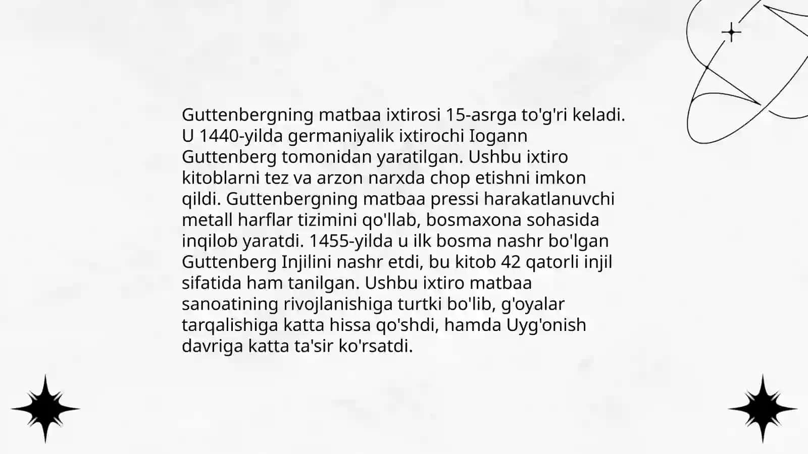 Insoniyat hayotida ilk bosma nashrlar 4