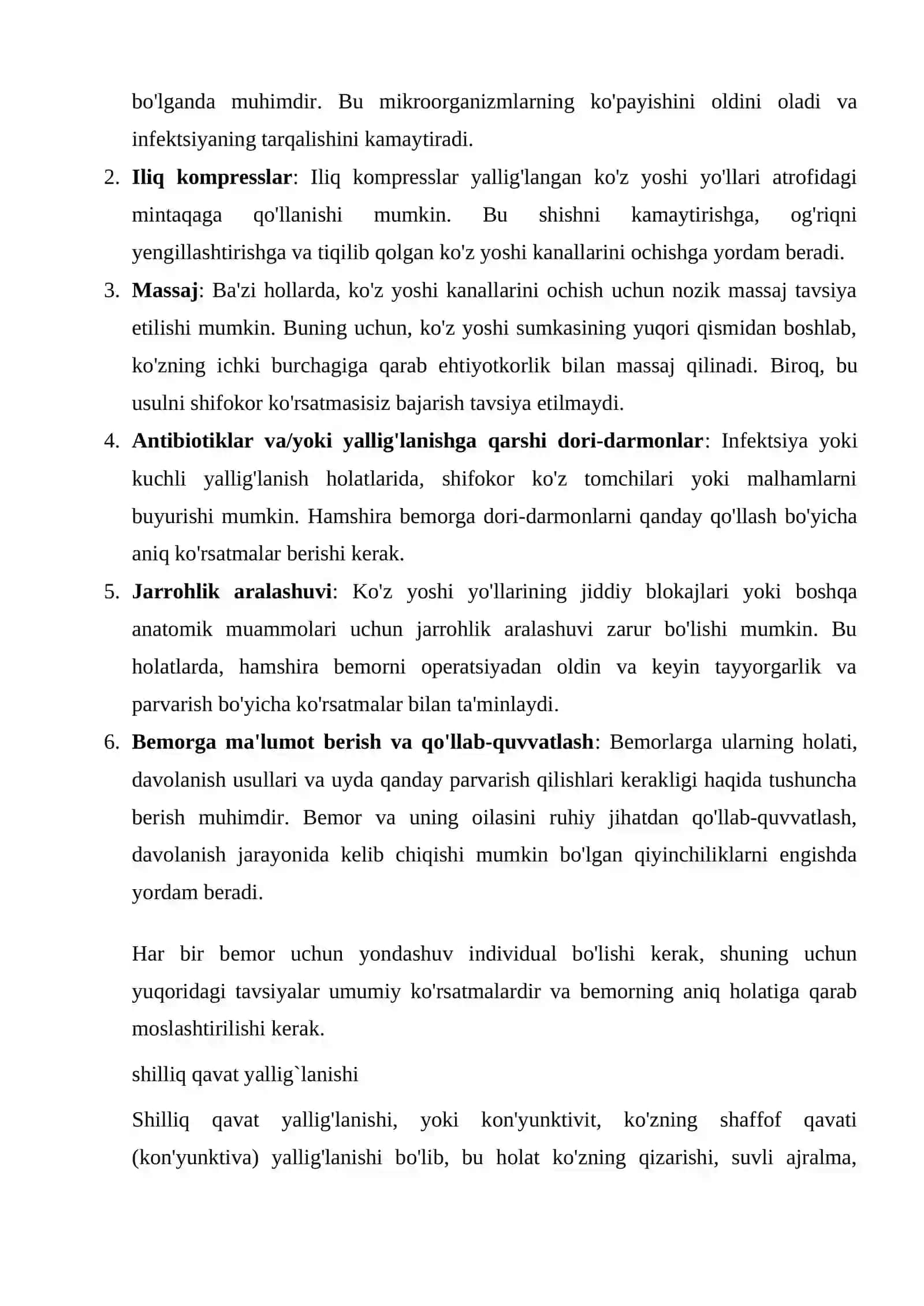 Hamshiralik Parvarishi 4