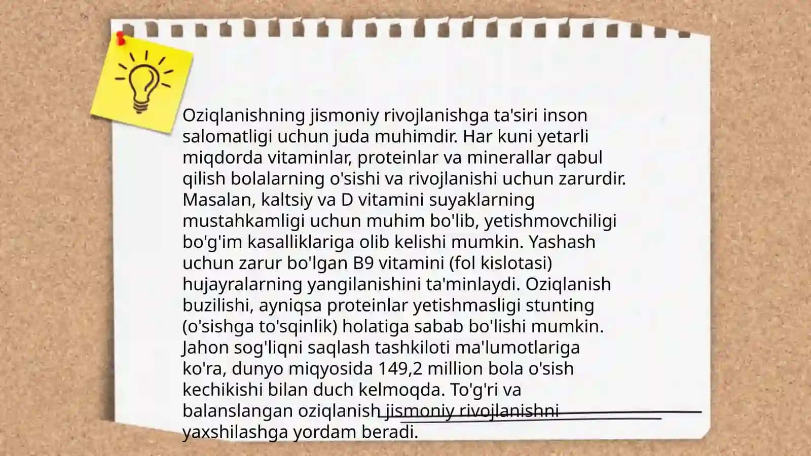 Boshlang'ich sinf o’quvchilarining jismoniy rivojlanishi va unga ta’sir etuvchi omillar 4
