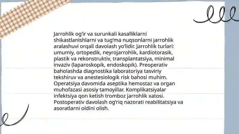 Tibbiyot sohasi - Ichki kasalliklar 4
