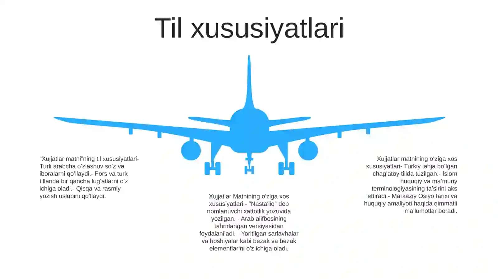 Xujjatlar Matnining Oziga Xos Xususiyatlari 4