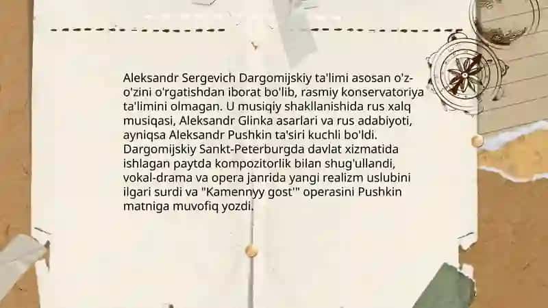Aleksandr Sergeyevich Dargomijskiy 4