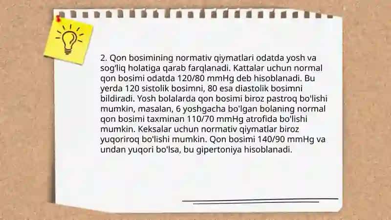 Arterial qon bosimi va periferik pulsni tibbiyotda ahamiyati 4