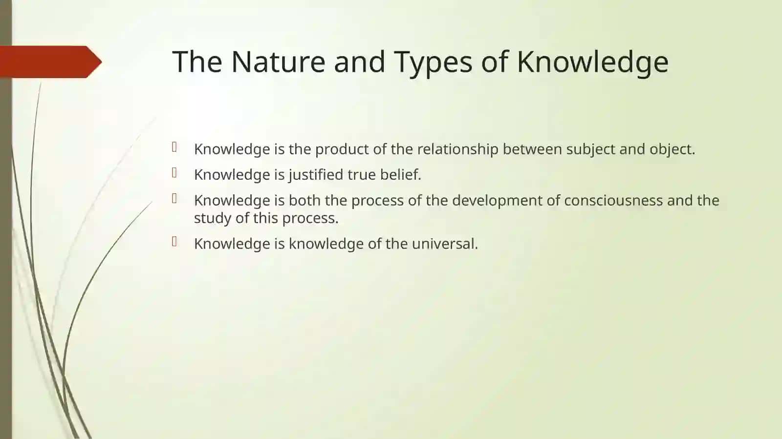 EPISTEMOLOGY 4