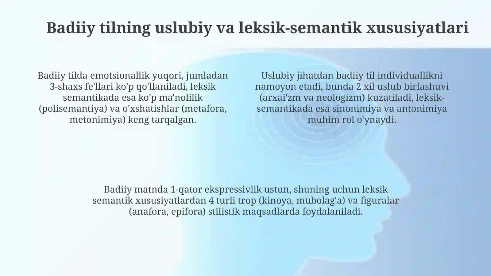Badiiy til va xizmat yozishmalari 4