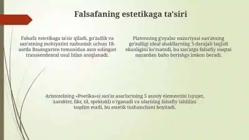 Estetika falsafa nafisati 4