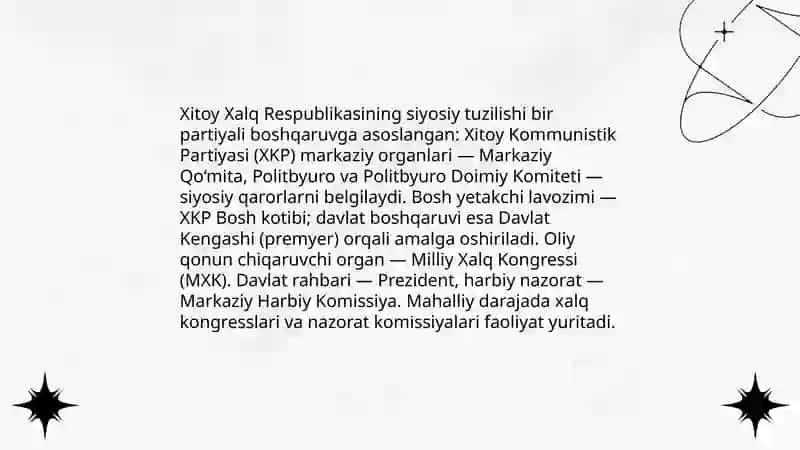 Xitoy davlati va Xitoy tili haqida 4