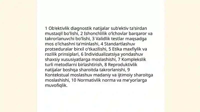 Psixodiagnostik Tadqiqotlarning Asosiy Tamoyillarining Mohiyati va Mazmuni 4
