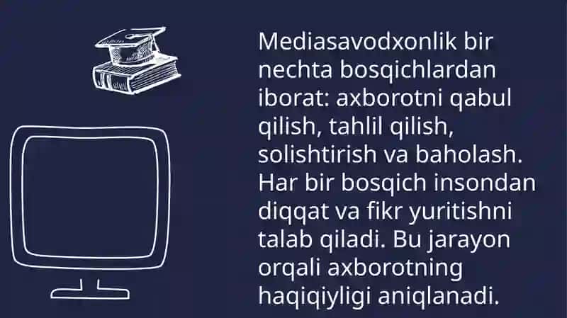Mediasavodxonlik va axborot madaniyati 4