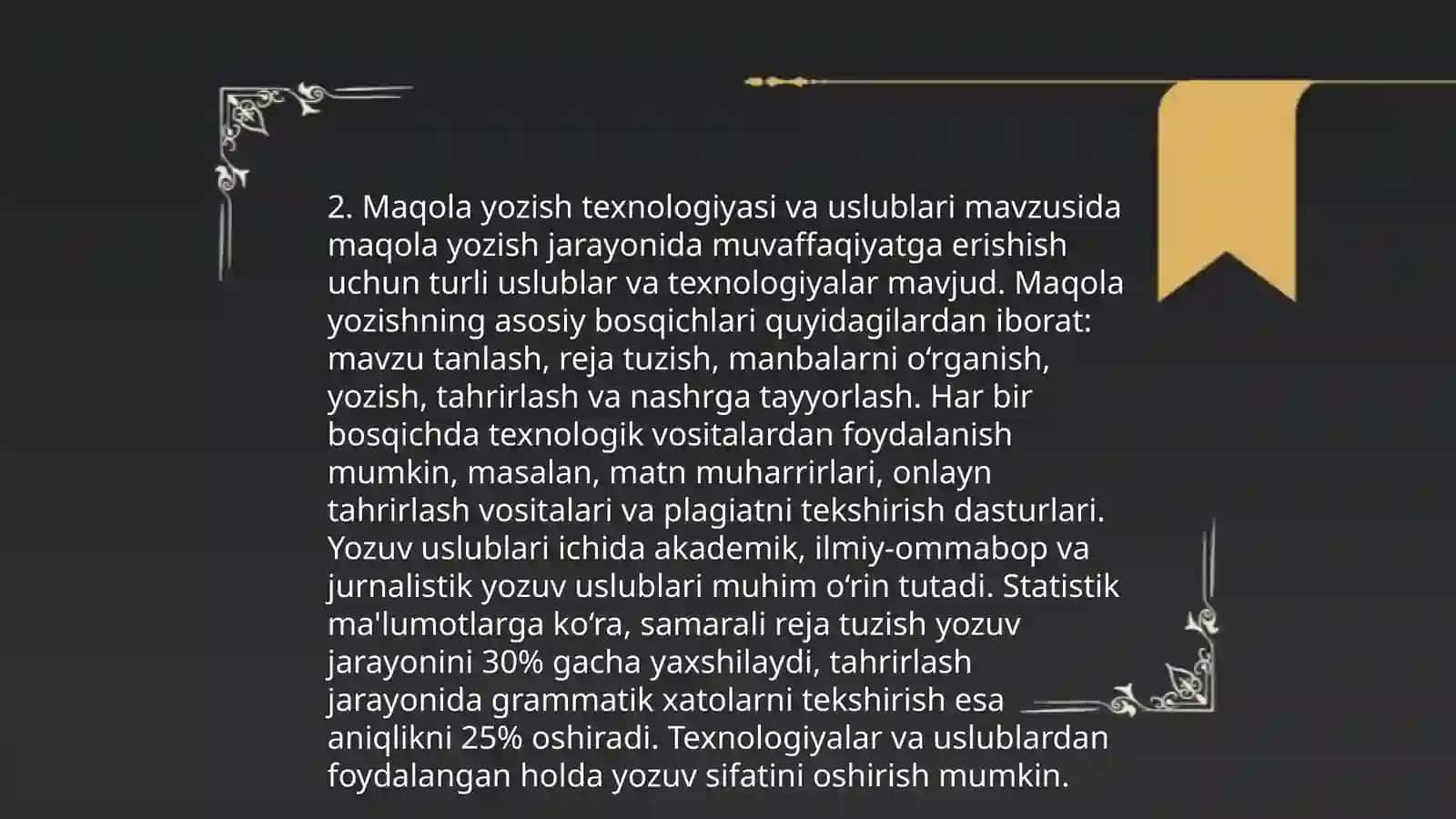 Annotatsiya yozishning asosiy qoidalari 4