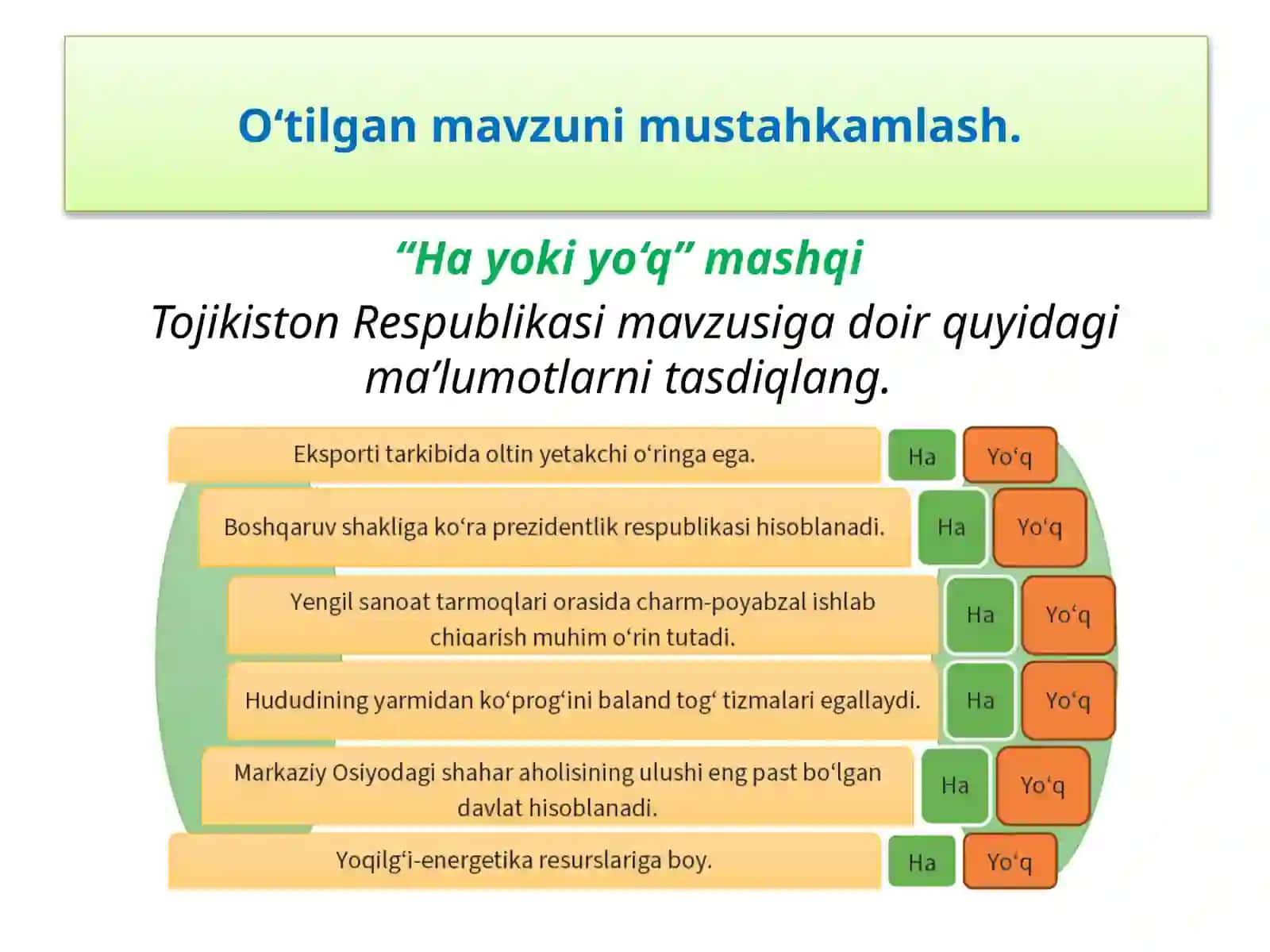 38-§.Amaliymashg‘ulotMarkaziyOsiyomamlakatlariningqiyosiygeografiktavsifi 4