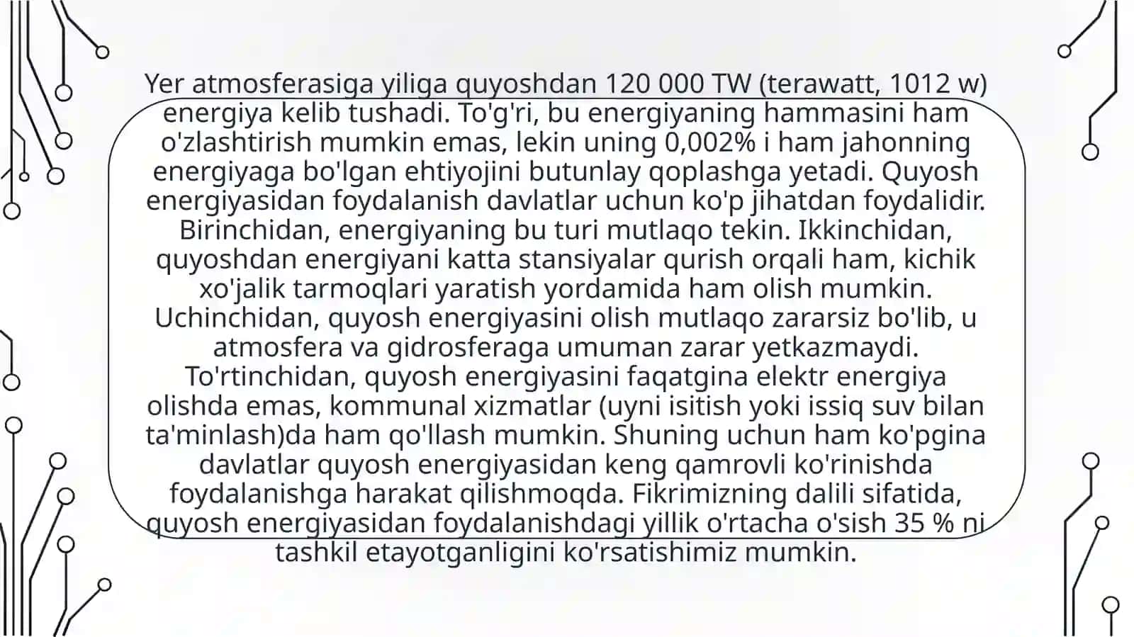 Yo'nalishga kirish fanidan tayyorlagan MUSTAQIL ISHI 4