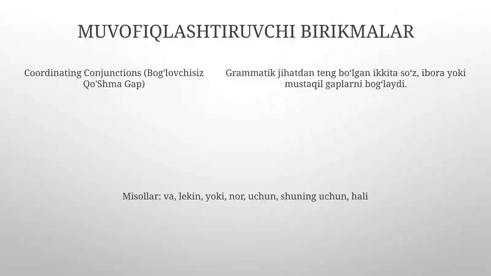 Bog'Lovchisiz Qo'Shma Gap Va Ularning Turlari 4