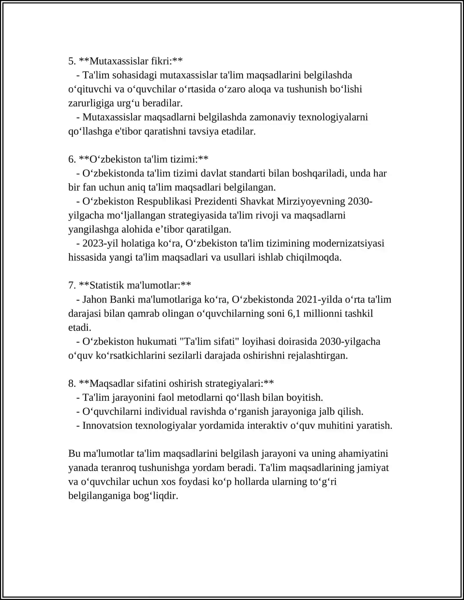 O'QUV DASTURINI YARATISH 4