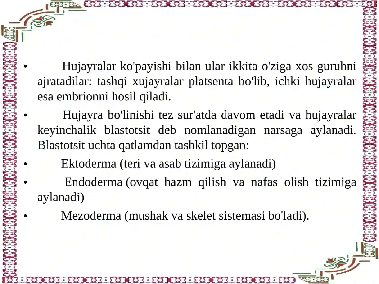 PERENATAL VA CHAQALOQLIK DAVRIDA PSIXOFIZIOLOGIK RIVOJLANISHGA XOS XUSUSIYATLARI TAYYORLADI:ABDULLAYEV DILMUROD 4