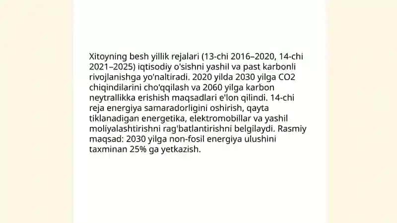 Yashil energetika ni davlat tomonidan qo‘llab- quvvatlashning xorij tajribasi 4