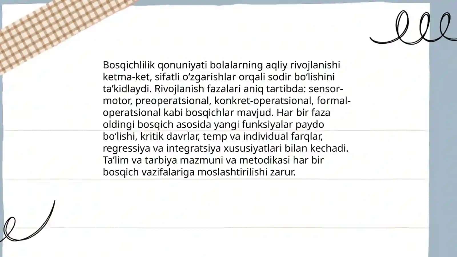 Bolalarda aqliy rivojlanishning asosiy qonuniyatlari 4