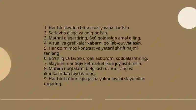 Power Point.Taqdimot tayyorlashning professional usullari 4