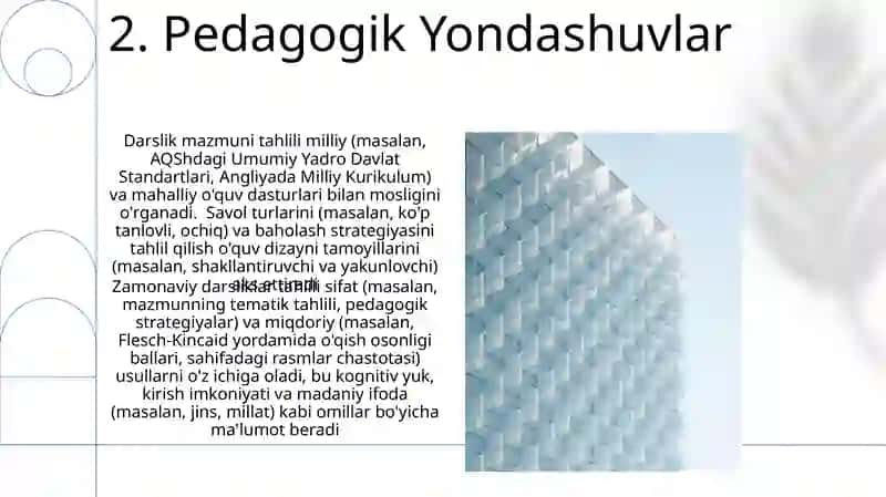 Zamonaviy darsliklar tahlili 4