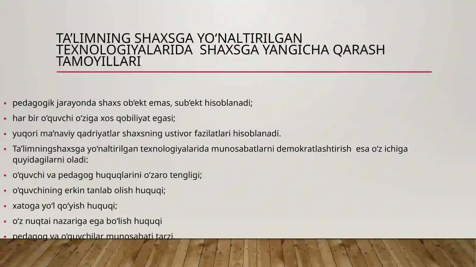 Grafik tashkil etuvchilar asosida ta’lim oluvchilarning mustaqil faoliyatini tashkil etish(2 soat) 4