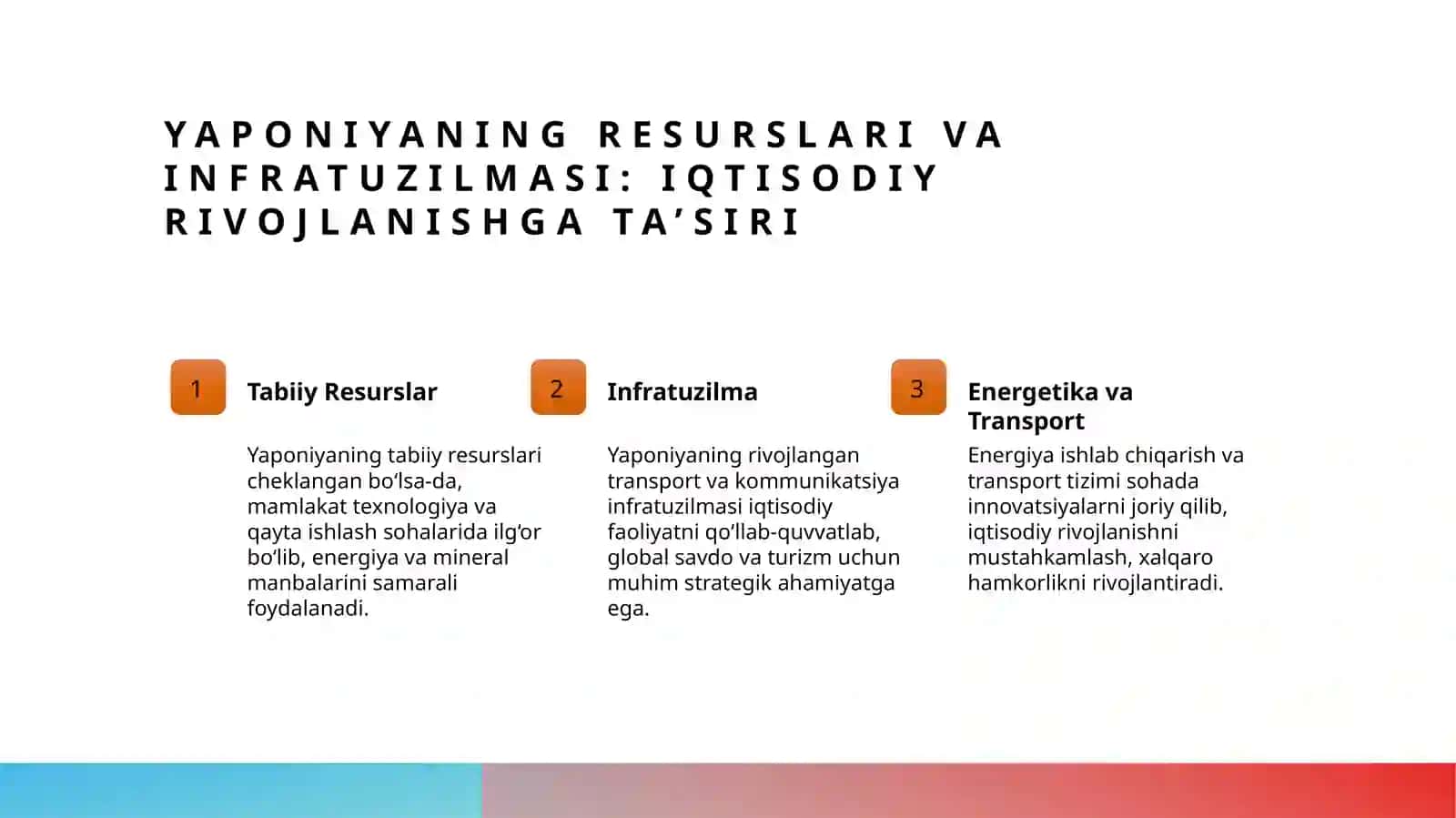 Yaponiyaning iqtisodiy geografik va turistik tavsifi 4