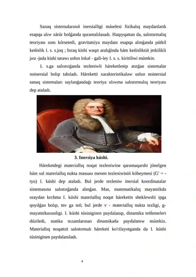 Galileynıń salıstırmalıq Principi 4
