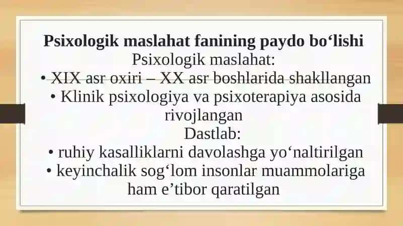 Psixologik maslaxatva kauching fanitarixi 4