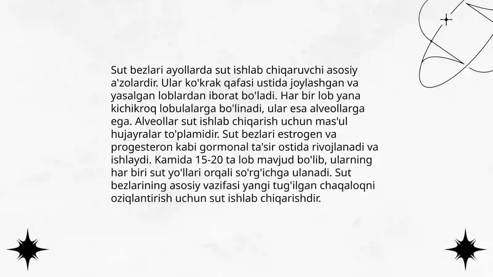Sut bezlari gistogenezi va gistofiziologiyasi 4