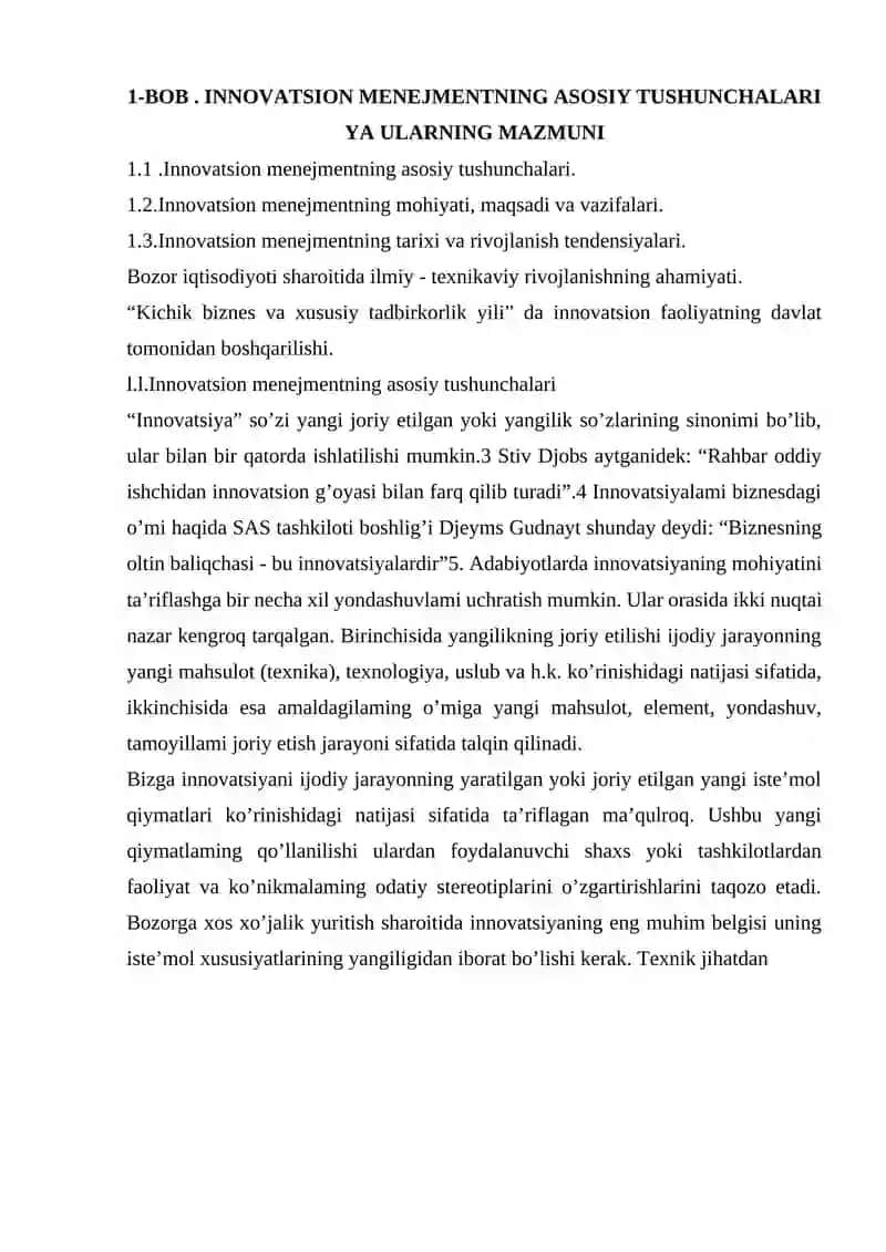 Innovatsion Iqtisodiyotga Kirish 4