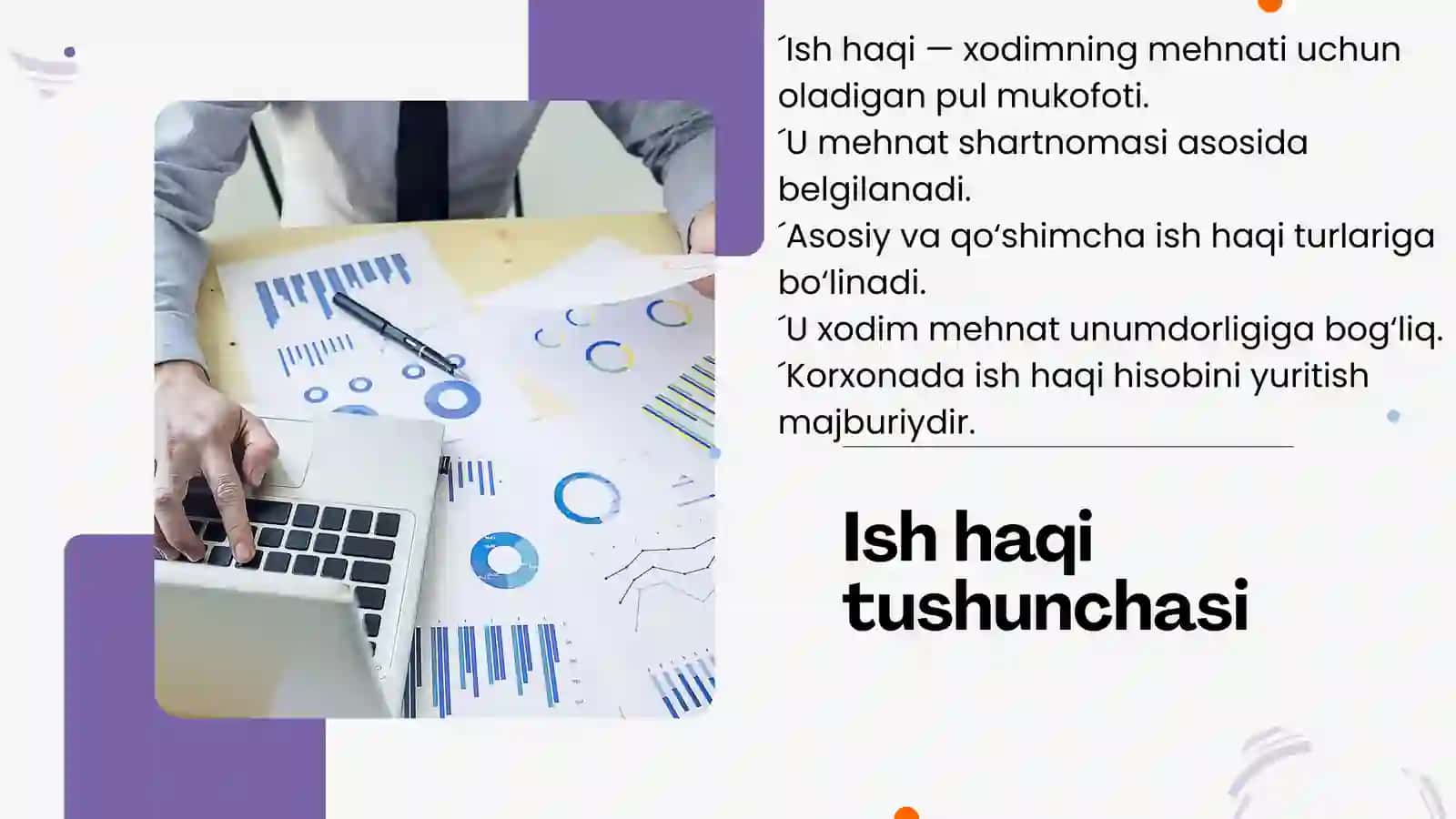 Korxonada ish haqini hisoblash buxgalterlik provodkalar 4