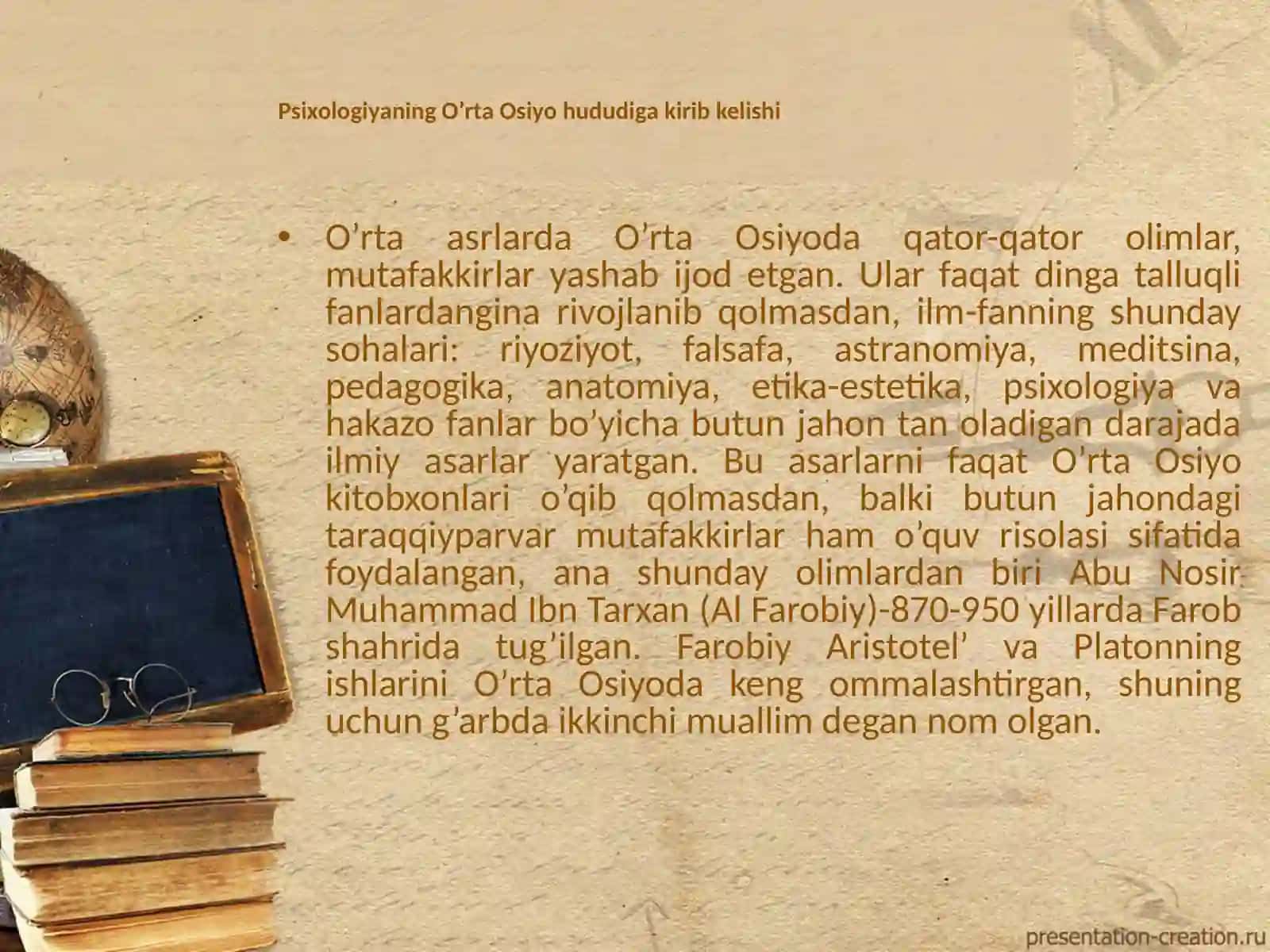 Qadimgi Sharq mamlaqatlarida psixologik fikrlarning paydo bo'lishi 4