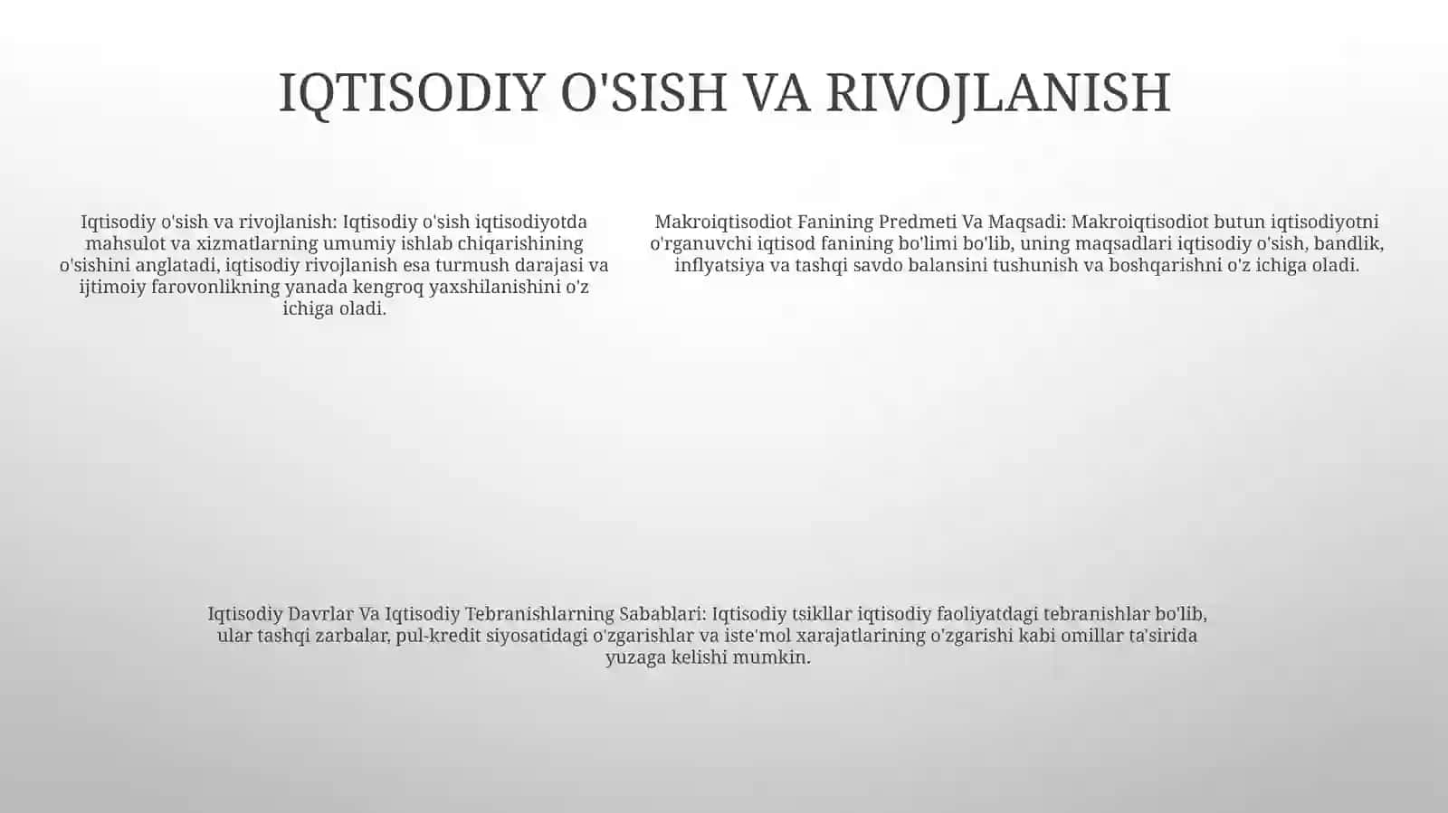 Makroiqtisodiyot Fanining Predmeti Va Maqsadi 4
