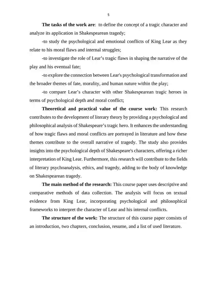 Shekspir dramaturgiyasida tragik xarakterning mohiyati (Qirol Lir tragediyasi misolida) 4