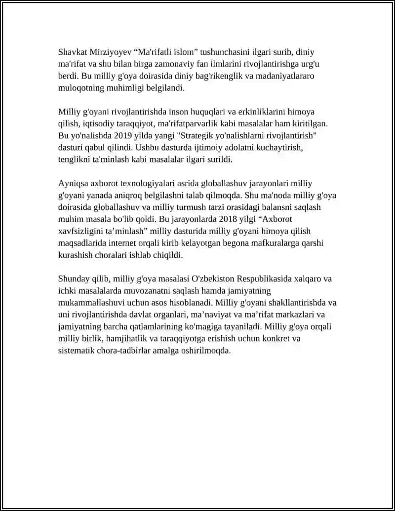 Milliy G'oyaning Milliy-Ma'nviy Negizlari va Umumdеmokratik Prinsiplari 4