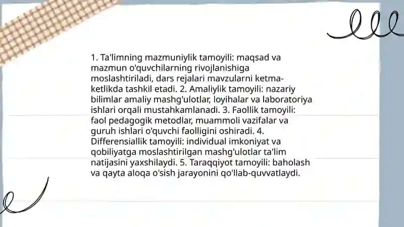 Didaktika-pedogogik jarayonning tarkibiy qismi sifatida 4