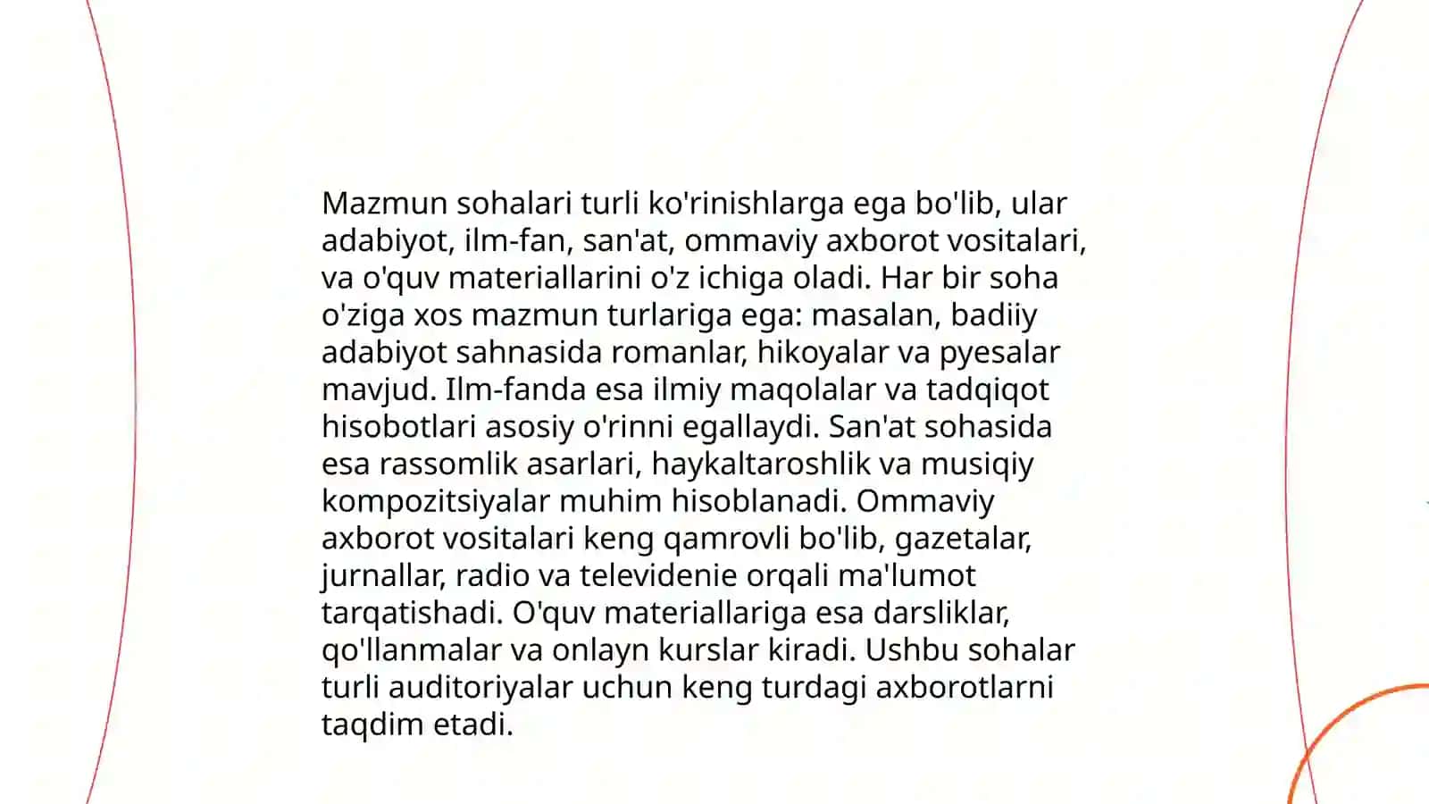 Xalqaro baholash dasturlarining maqsadi, mazmun sohalari hamda topshiriqlari, ularni baholash mezonlari 4